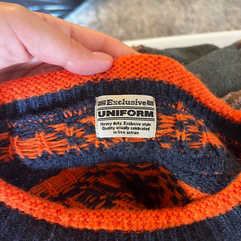 Patterned knit sweater - Picture 3 of 3